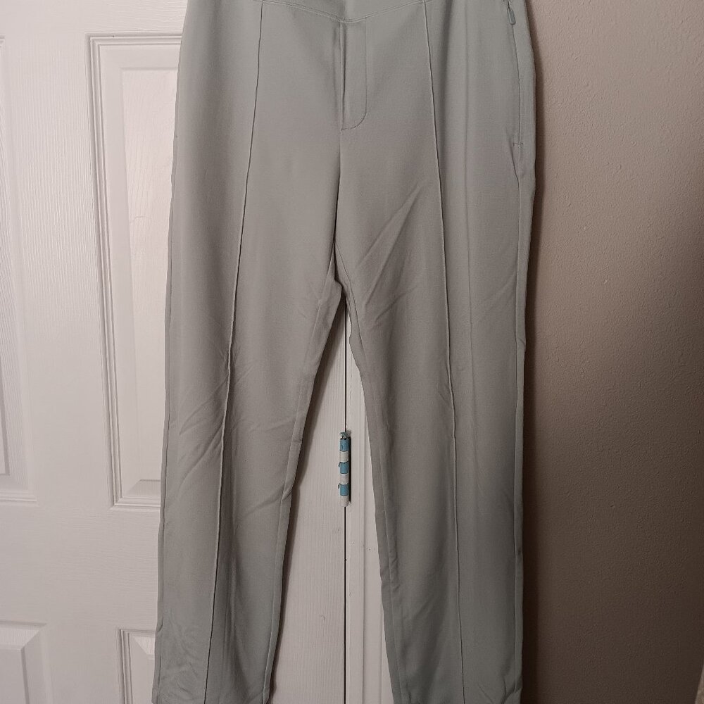 Athleta Stellar Skinny Trouser Light Blue Grey Size 6